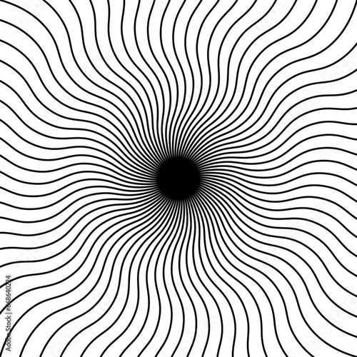 black white line optical ilusion