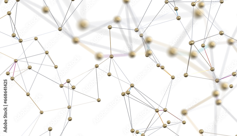 Molecular background with DNA. Network with connecting dots and lines. Molecular background with DNA. Network with connecting dots and lines.