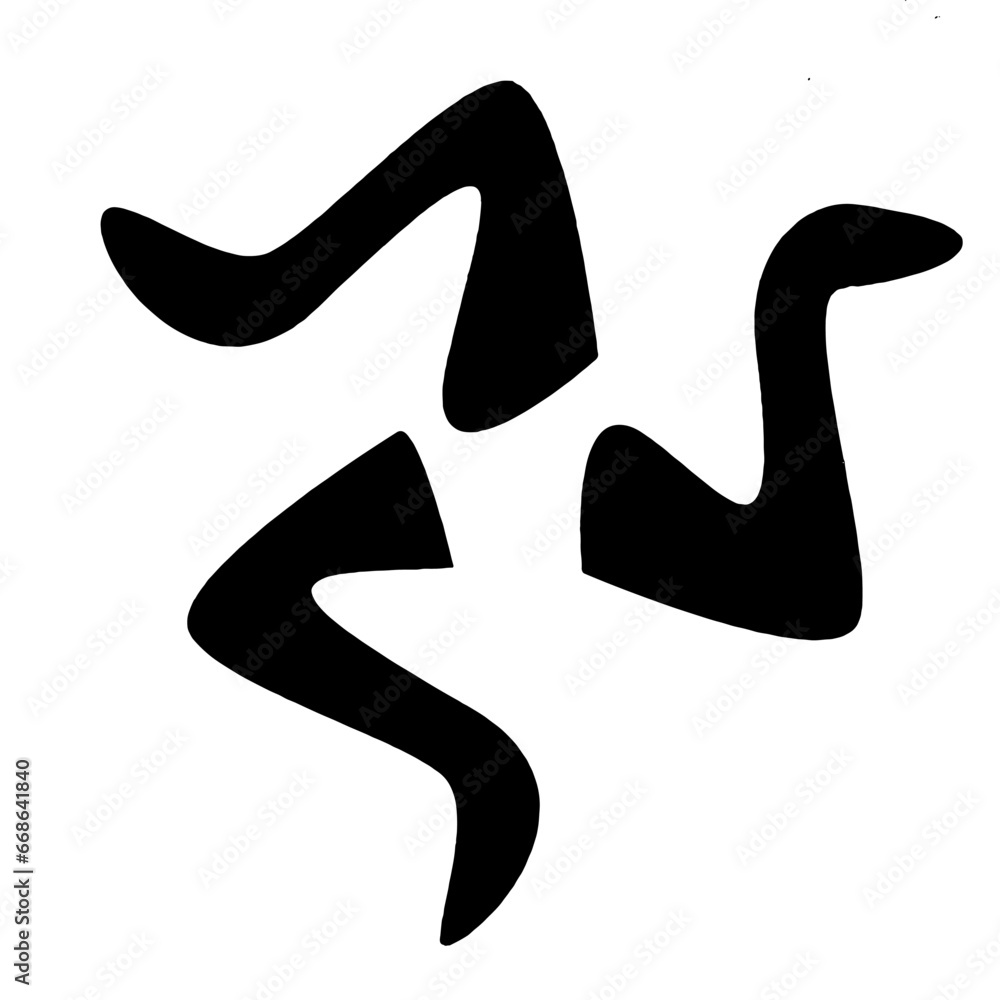 trinacria sicilia drei Beine als Rad oder tristele,tribal. Symbol für Sizilien trinacria sicilia drei Beine als Rad oder tristele,tribal. Symbol für Sizilien