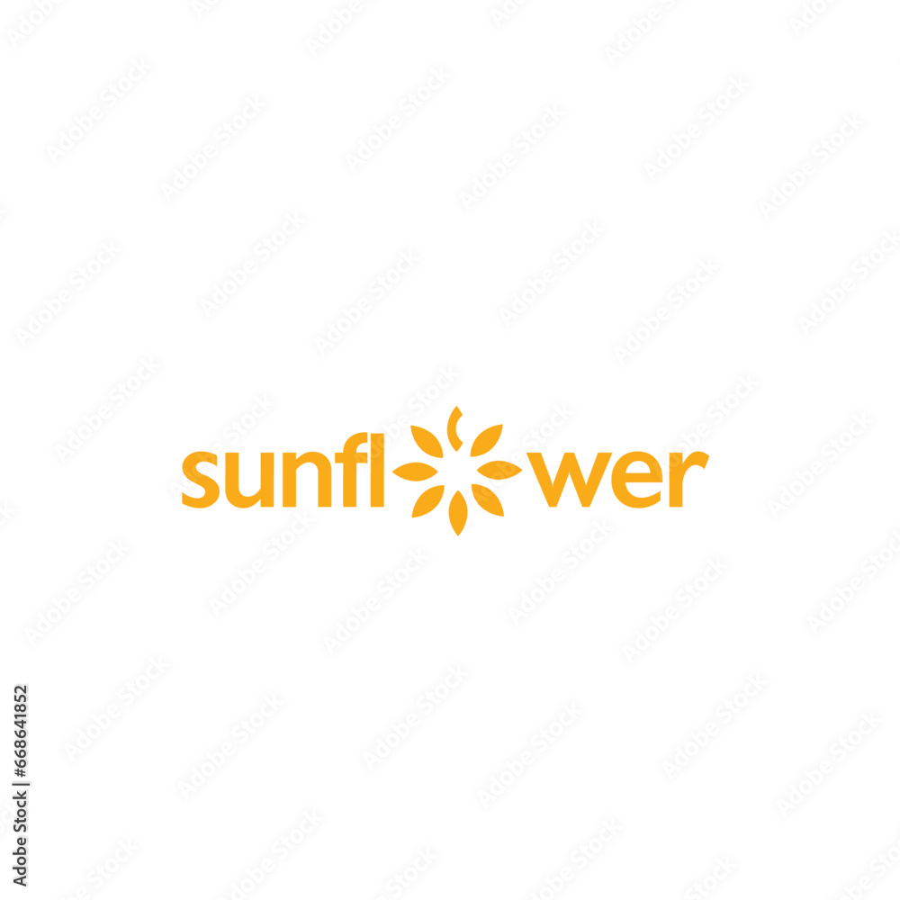 Sunflower logo design, Brand Identity, flat icon, monogram, business, editable, eps, royalty free image, corporate brand, creative, icon Sunflower logo design, Brand Identity, flat icon, monogram, business, editable, eps, royalty free image, corporate brand, creative, icon