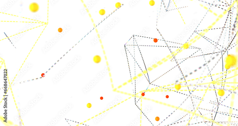 Abstract digital connection dots and lines. Technology background. Network connection structure. Plexus effect. 3d Abstract digital connection dots and lines. Technology background. Network connection structure. Plexus effect. 3d