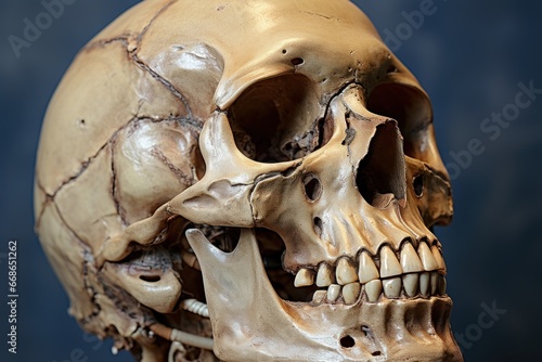 Anatomy of a human skeleton