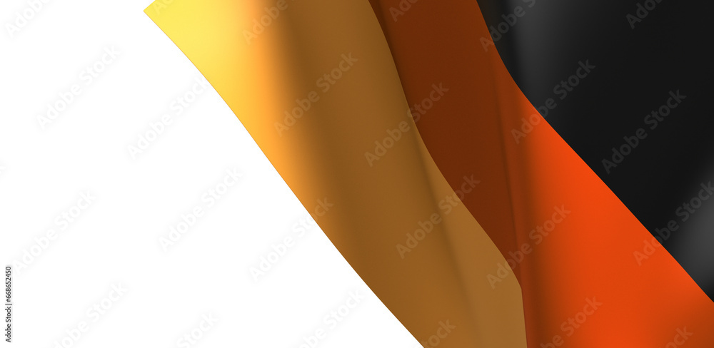 Germany flag. Flag with a beautiful glossy silk Germany flag. Flag with a beautiful glossy silk