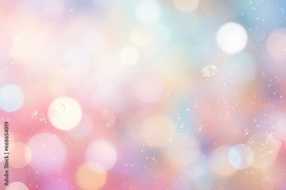 Abstract pastel pink bokeh background for your holiday designs: Christmas, Valentine's Day, Easter Abstract pastel pink bokeh background for your holiday designs: Christmas, Valentine's Day, Easter