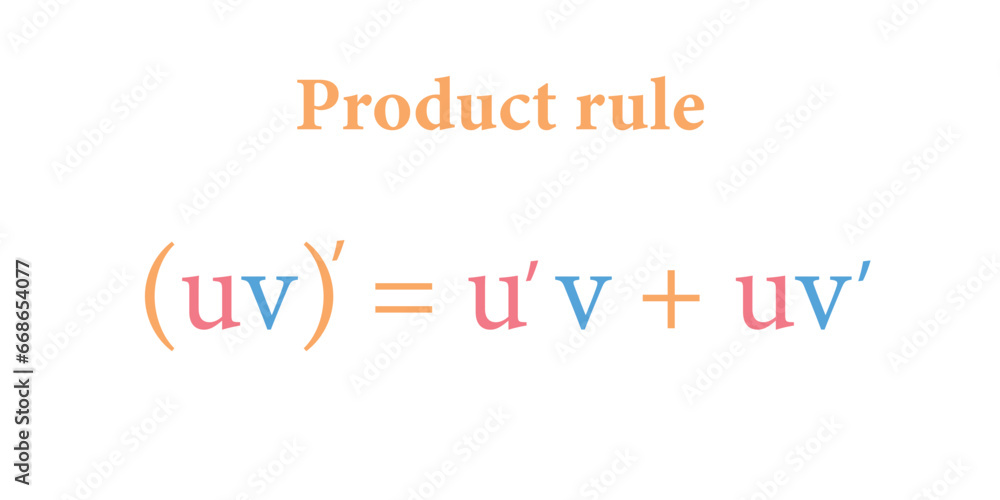 Derivative of product of two functions. Product rule formula in calculus. Leibniz rule. Mathematics resources for teachers and students. Derivative of product of two functions. Product rule formula in calculus. Leibniz rule. Mathematics resources for teachers and students.