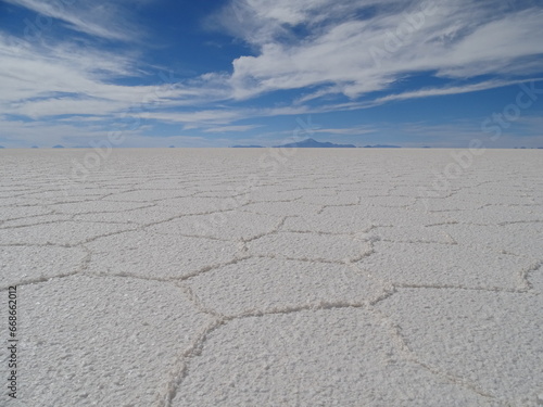 salt desert Uyuni - désert de sel Uyuni Bolivie