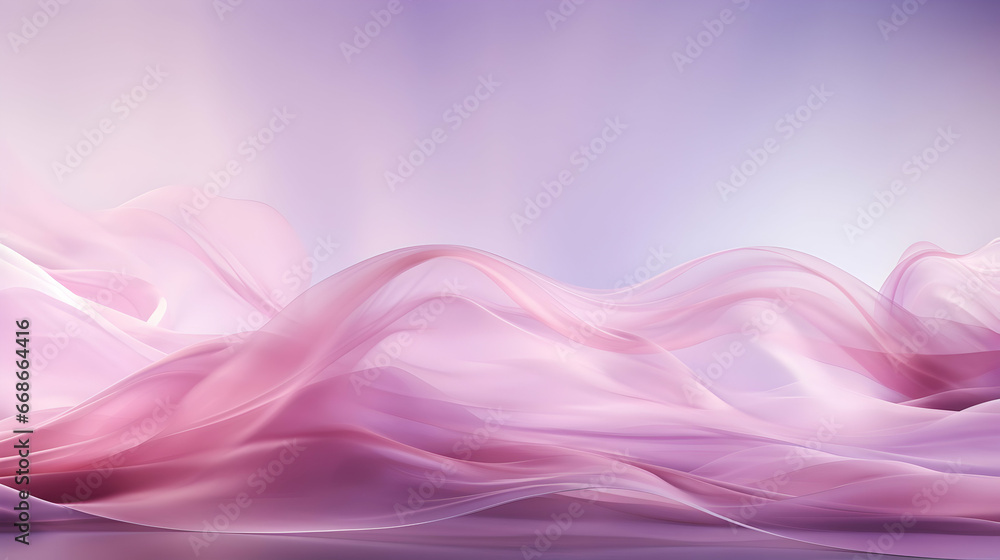A Beautiful Abstract Modern Light Lilac Backdrop for a product presentation with a smooth floor and trailing smoke Generative AI A Beautiful Abstract Modern Light Lilac Backdrop for a product presentation with a smooth floor and trailing smoke Generative AI