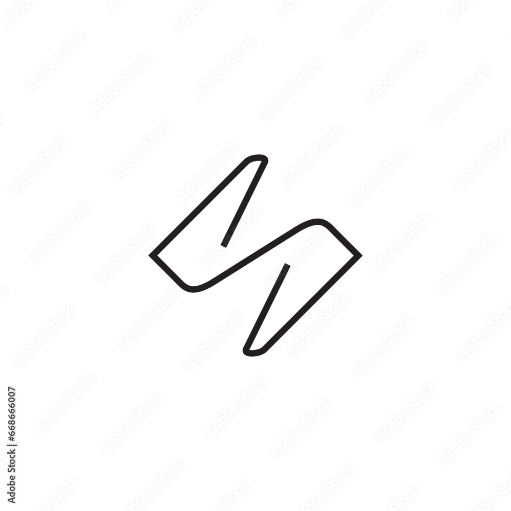 Thin line letter s simple logo design, Brand Identity, flat icon, monogram, business, editable, eps, royalty free image, corporate brand, creative, icon Thin line letter s simple logo design, Brand Identity, flat icon, monogram, business, editable, eps, royalty free image, corporate brand, creative, icon