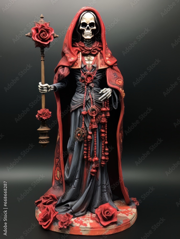 Santa Muerte is the deity of death. The day of the Dead AI Santa Muerte is the deity of death. The day of the Dead AI