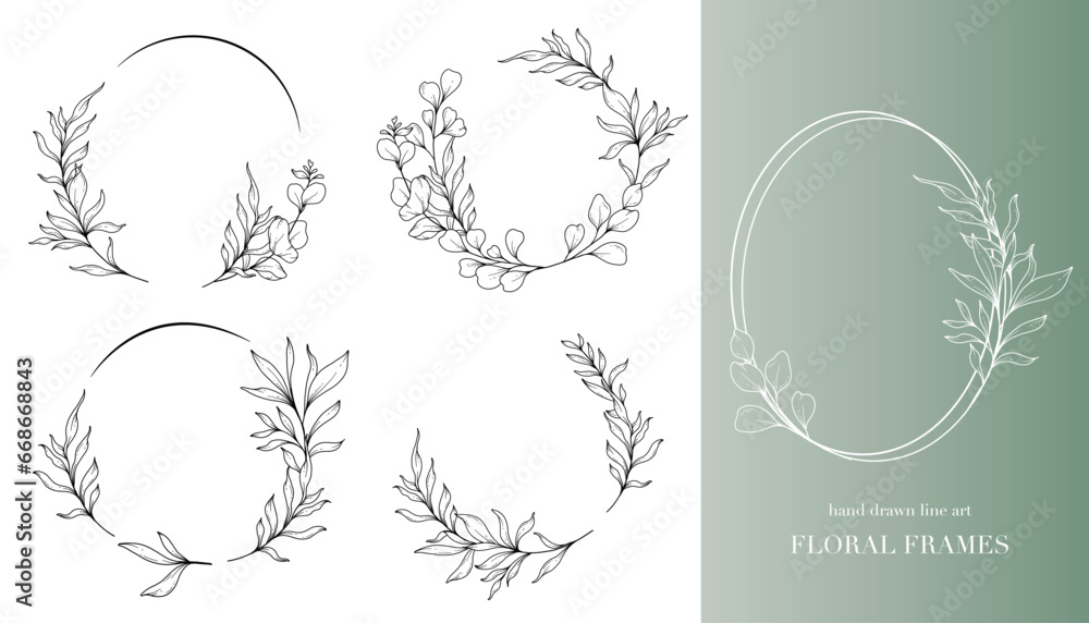 Eucalyptus Line Art. Floral Frames and Bouquets Line Art. Fine Line Eucalyptus Frames Hand Drawn Illustration. Hand Draw Outline Leaves and Flowers. Botanical Coloring Page. Eucalyptus Isolated Eucalyptus Line Art. Floral Frames and Bouquets Line Art. Fine Line Eucalyptus Frames Hand Drawn Illustration. Hand Draw Outline Leaves and Flowers. Botanical Coloring Page. Eucalyptus Isolated