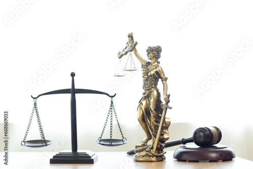 statue of god Themis Lady Justice is used as symbol of justice within law firm to demonstrate truthfulness of facts and power to judge without prejudice Themis Lady Justice is of justice. Copy Space