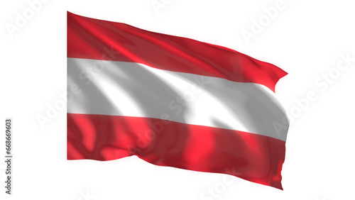 Austria national flag on white background. Free Download Austria national flag on white background. - GFXLoad