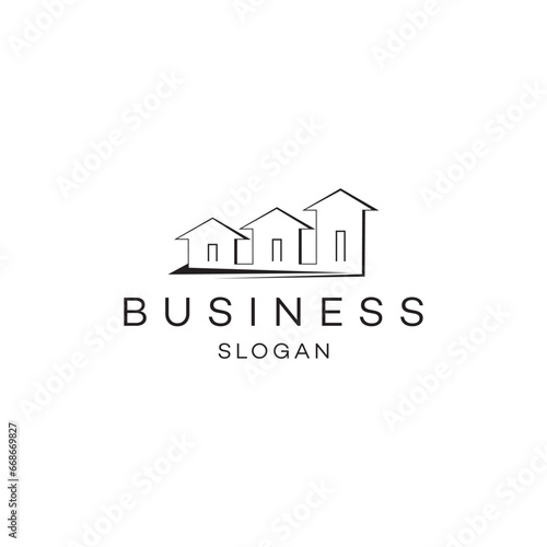 Real estate home logo design property dealer agent, Brand Identity, flat icon, monogram, business, editable, eps, royalty free image, corporate brand, creative, icon