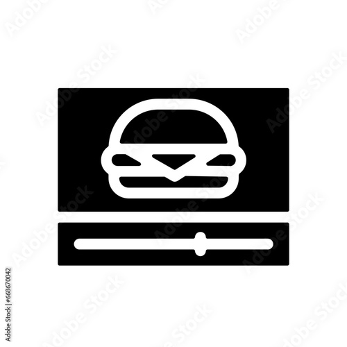 Food Vlogger Icon