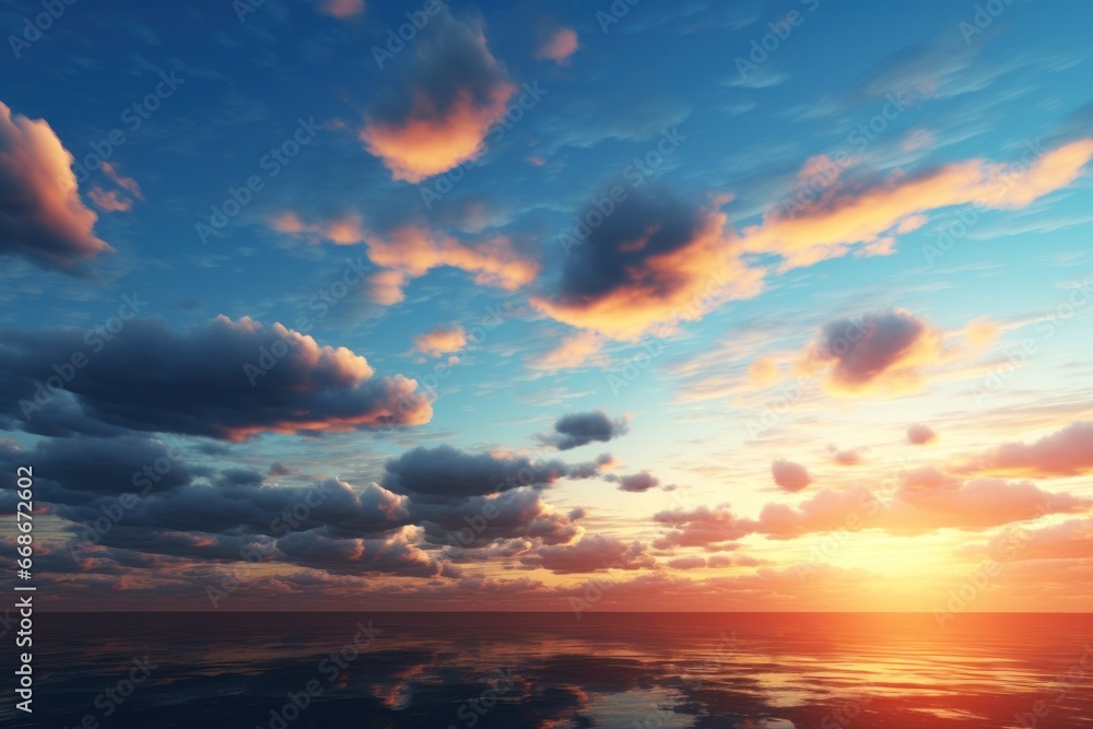 Fototapeta premium sunset sky