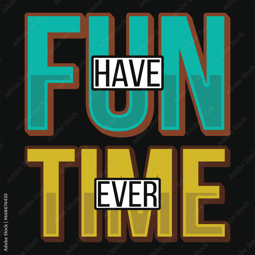 Fototapeta premium Best awesome typography vector tshirt design