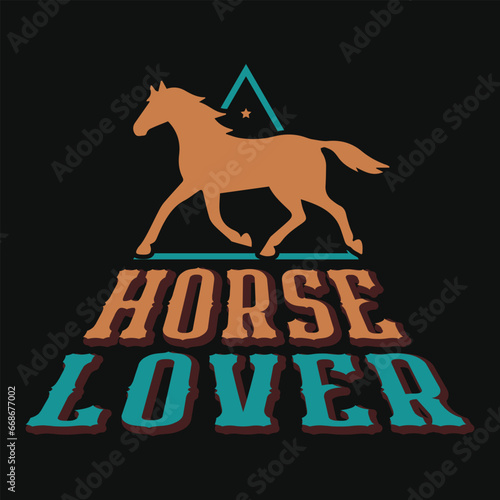 Best awesome horse riding or horse racing typography vintage graphics tshirt design