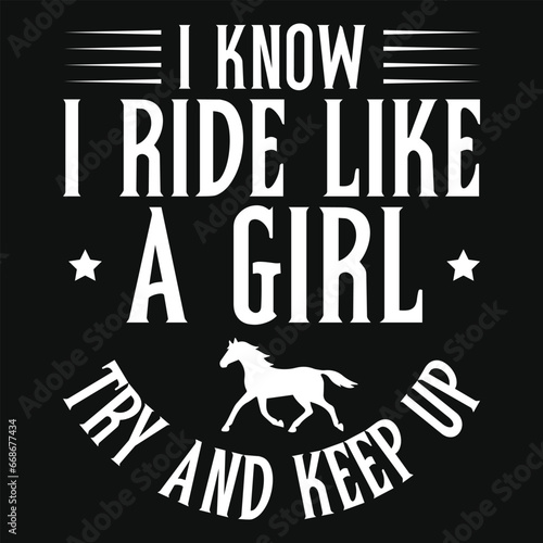 Best awesome horse riding or horse racing typography vintage graphics tshirt design