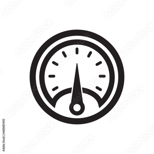 Speed meter icon