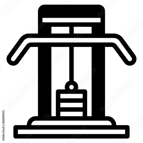  Fitness, Gym, Sport, Lifter, Traning, Weight Icon, Solid style icon vector illustration, Suitable for website, mobile app, print, presentation, infographic and any other project.