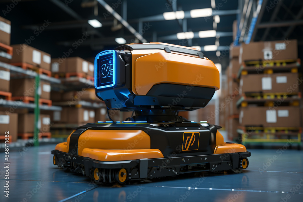 AGV and robotic arm boost factory automation, enhancing safety in transportation