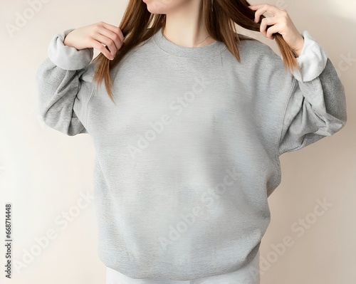 Gildan Sweater Mockup Gildan 18000 Mockup Gildan Sport Grey Crew neck Mockup Model Mockup Stock Photography SVG Mockup JPG Digital Download
