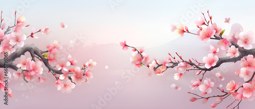 cherry blossom in spring in spring