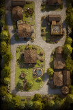 DnD Map Enchanted Elf Forest Village