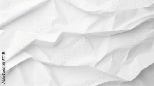 Fototapeta Naklejka Na Ścianę i Meble -  crumpled white paper
