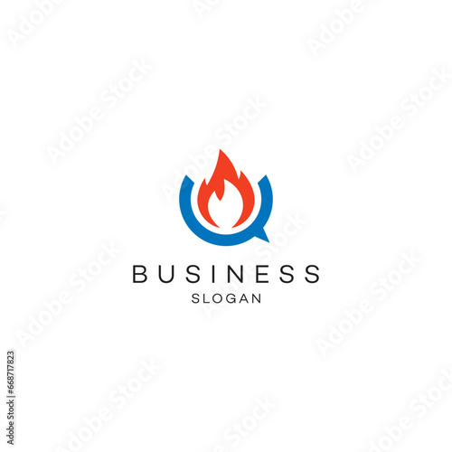 Free Download Fire flam logo design, Brand Identity, flat icon, monogram, business, editable, eps, royalty free image, corporate brand, creative, icon - GFXLoad