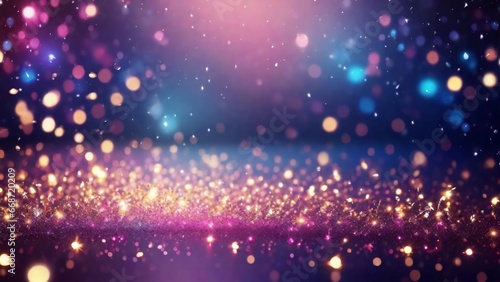 A gorgeous glittery  sparkling  abstract background is a great choice for your project. It will create a feeling of elegance  luxury and dynamism that will captivate your viewers. Generative AI