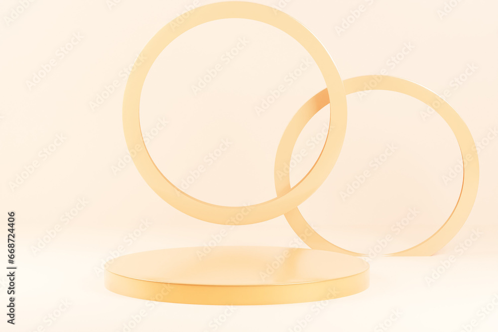 Podium background 3d rendering illustration element product mockup Podium background 3d rendering illustration element product mockup