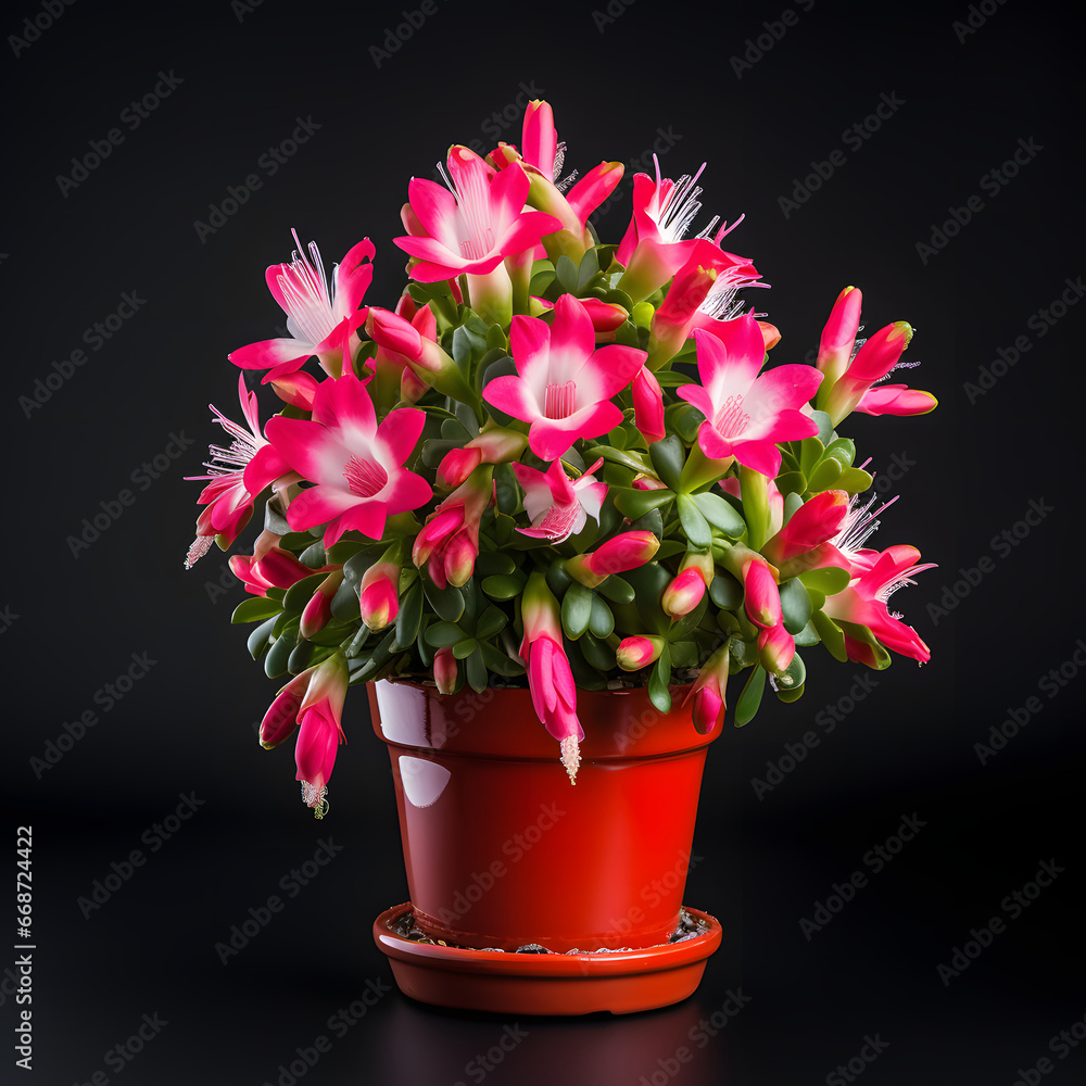 christmas cactus in pots christmas cactus in pots