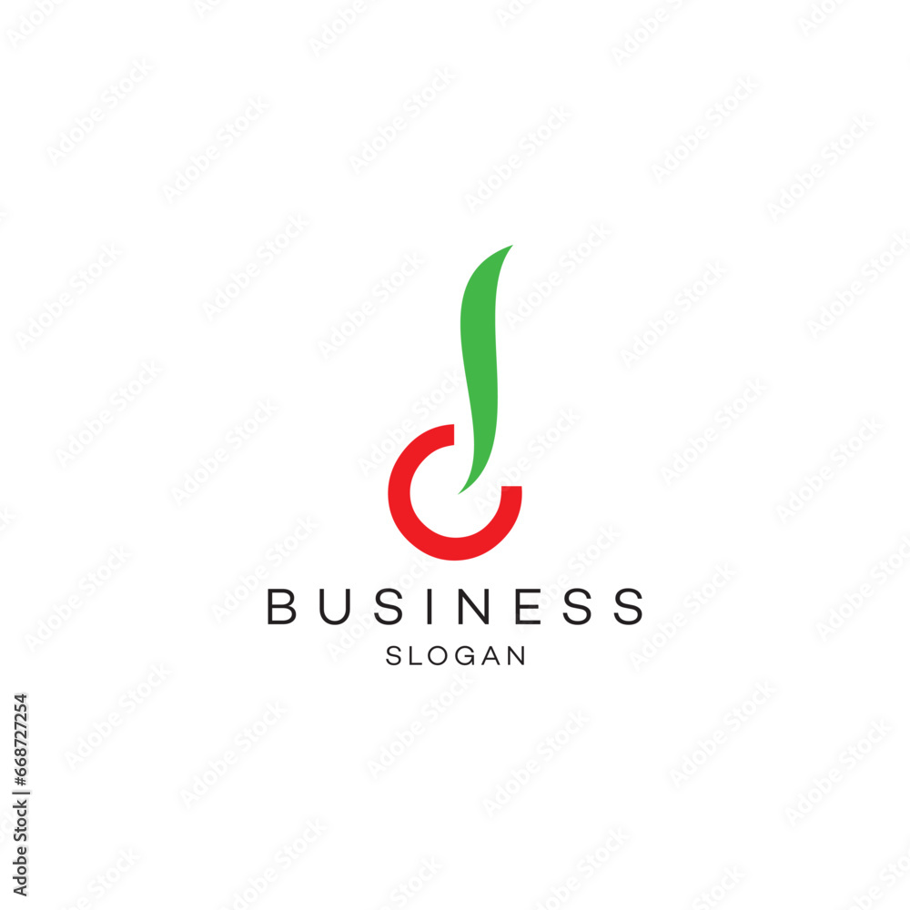 Fototapeta premium Leaf grass cup letter c green nature food and restaurant logo design ideas