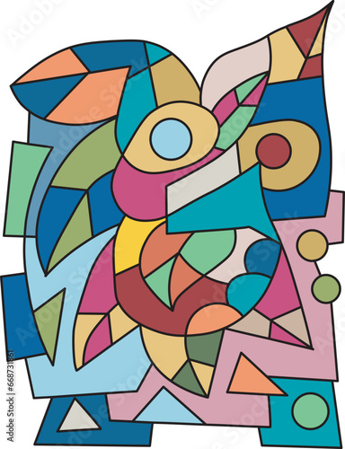 colorful abstract art for wallpaper