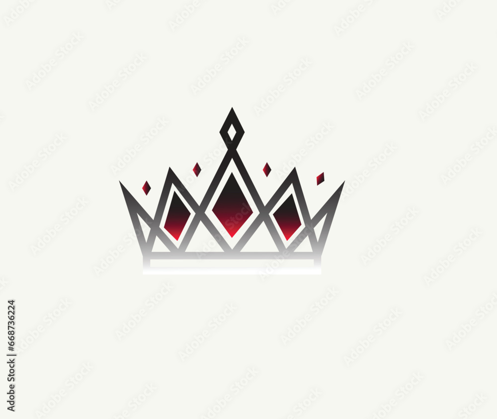 Premium style abstract gold crown logo symbol. Royal king icon. Modern luxury brand element sign. Vector illustration. Premium style abstract gold crown logo symbol. Royal king icon. Modern luxury brand element sign. Vector illustration.