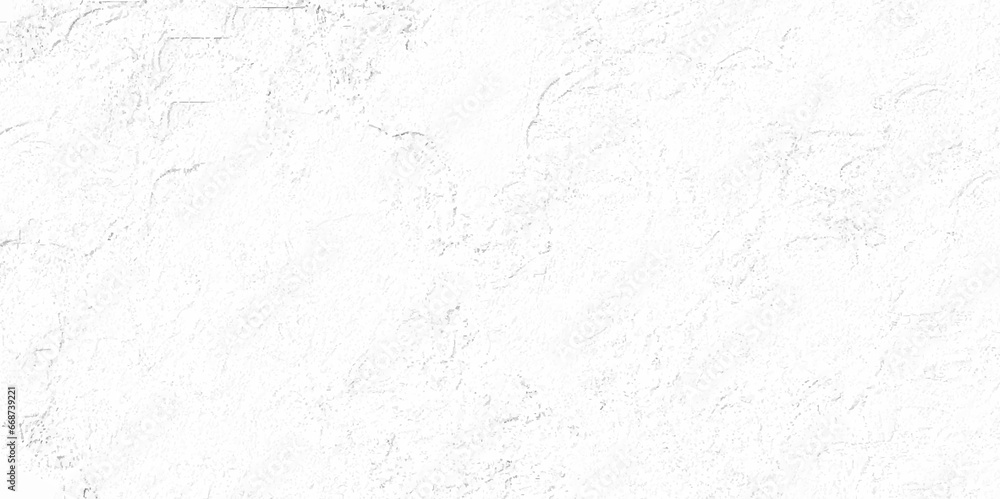 Fototapeta premium White stone marble concrete wall grunge for texture backdrop background. Old grunge textures with scratches and cracks. White painted cement wall, modern grey paint limestone texture background.