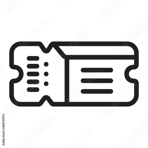 ticket line icon