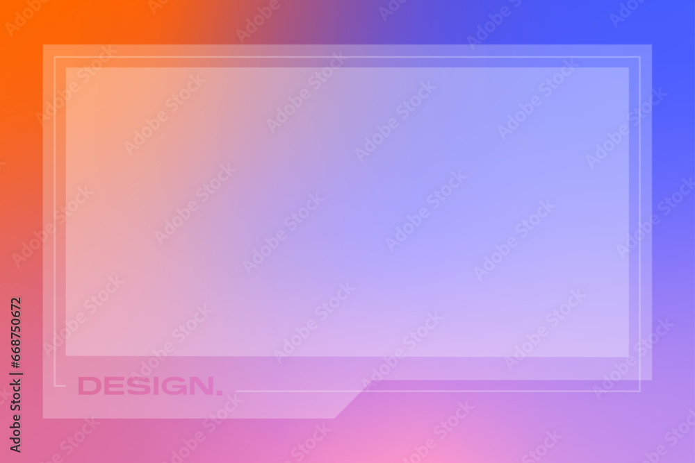 Futuristic square gradient background. Social media frame vector illustration. Futuristic square gradient background. Social media frame vector illustration.