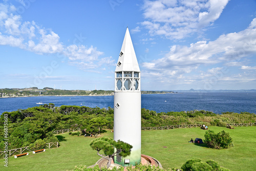 Lighthouse of Jogashima Park,Miura, Kanagawa photo