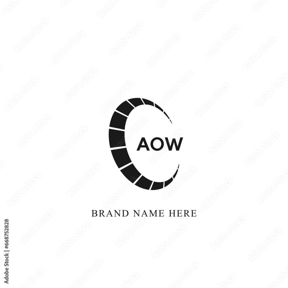 AOW logo. A O W design. White AOW letter. AOW, A O W letter logo design. Initial letter AOW linked circle uppercase monogram logo. AOW logo. A O W design. White AOW letter. AOW, A O W letter logo design. Initial letter AOW linked circle uppercase monogram logo.