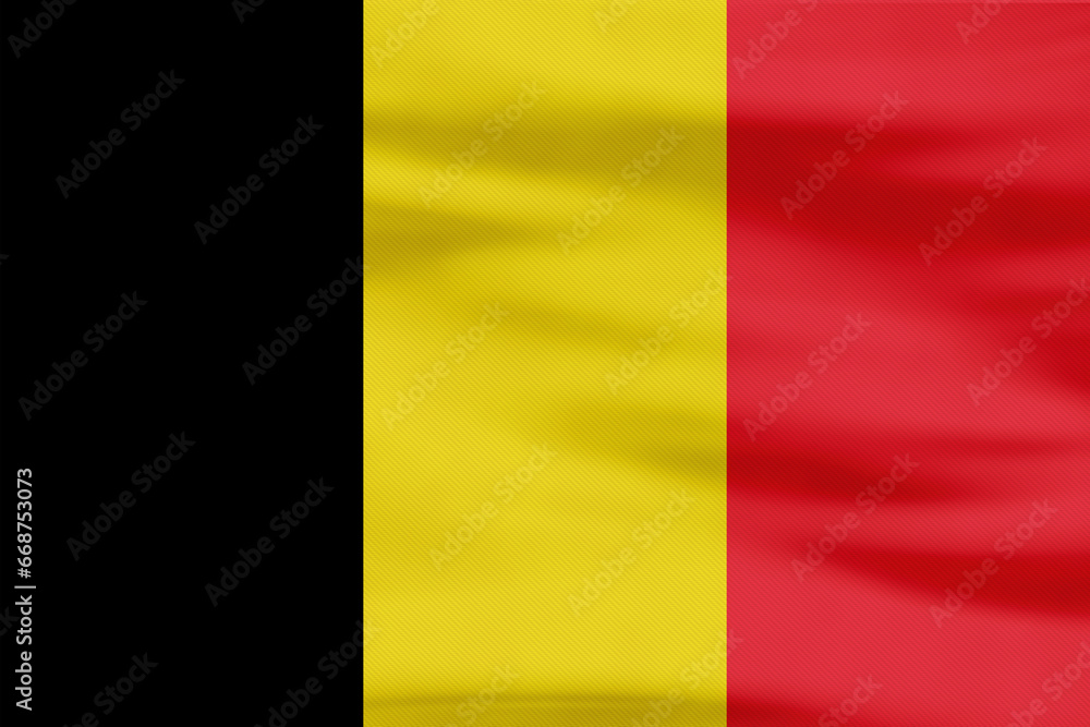 belgian flag belgium country black yellow red stripes