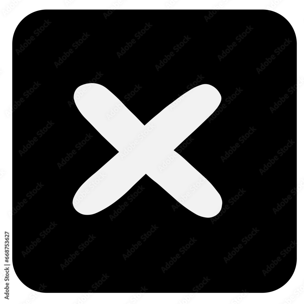 Fototapeta premium Emoji emotion black box sigh, social, chat, icon illustration isolated on transparent background