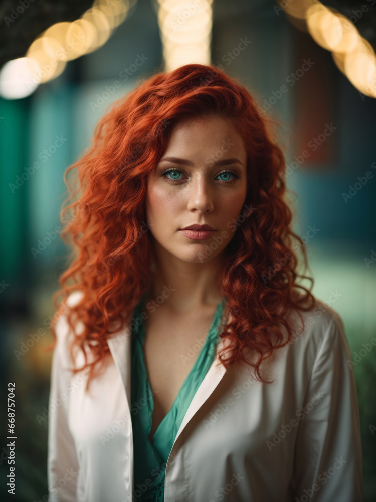 close up einer jungen Frau mit langen Haaren, gen ai close up einer jungen Frau mit langen Haaren, gen ai