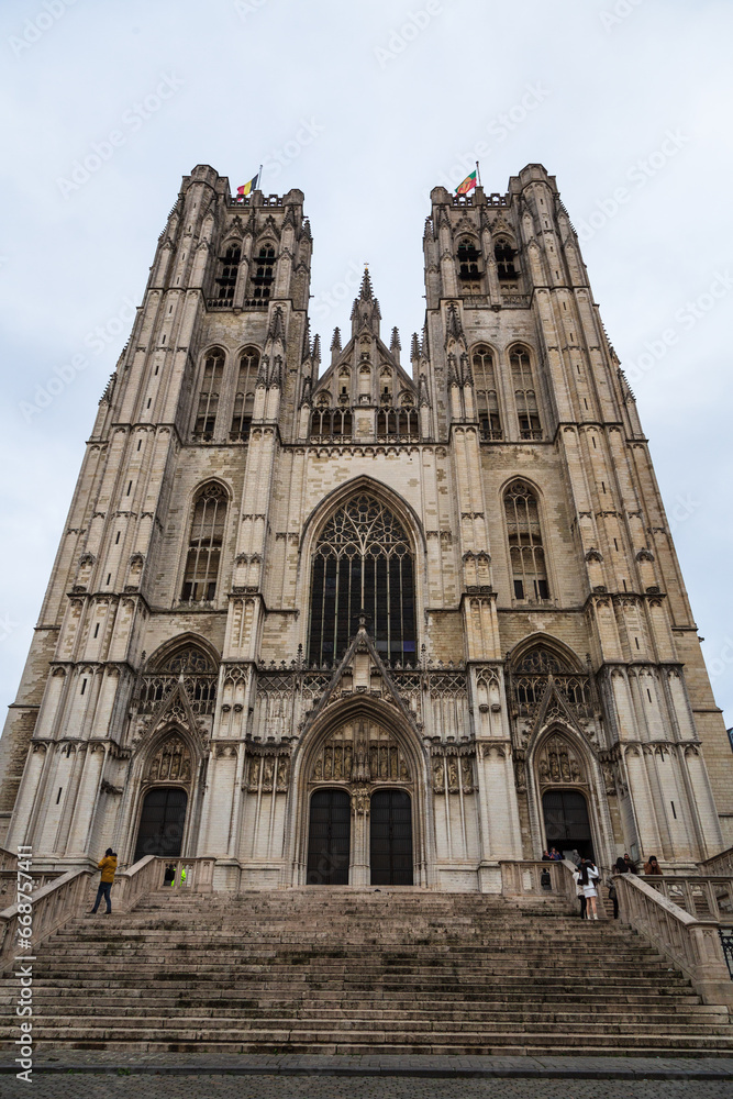 Brussels, Belgium - St. Michael and St. Gudula Cathedral