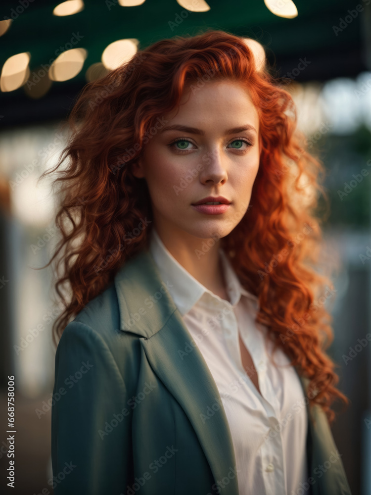 close up einer jungen Frau mit langen Haaren, gen ai close up einer jungen Frau mit langen Haaren, gen ai