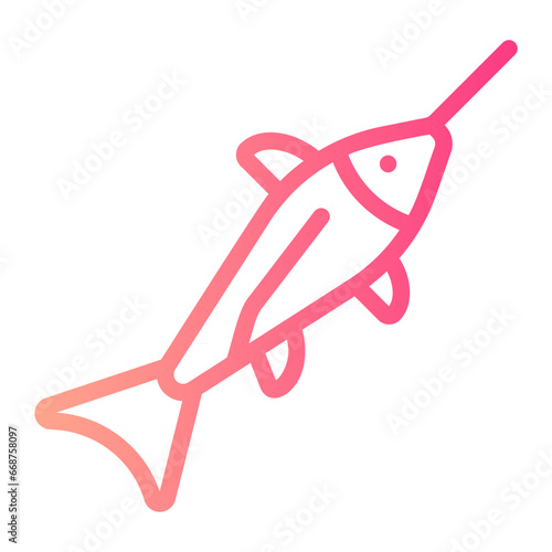 swordfish gradient icon