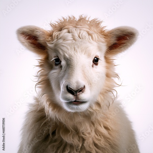 Lamb/Sheep in Portrait Studio © Stacy
