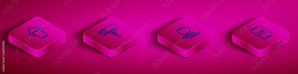 Set Isometric line Cloud technology data, Air conditioner, Transfer files and LTE network icon. Vector Set Isometric line Cloud technology data, Air conditioner, Transfer files and LTE network icon. Vector