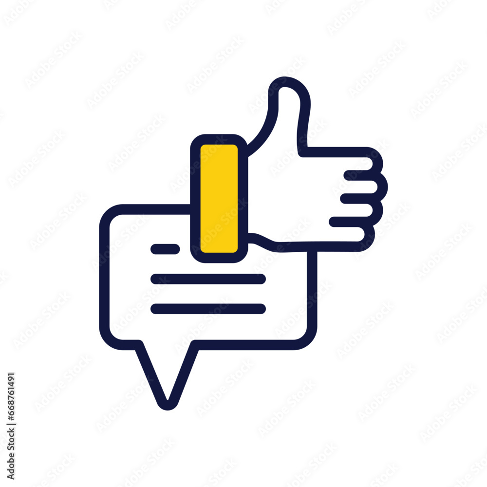 Feedback icon isolate white background vector stock illustration. Feedback icon isolate white background vector stock illustration.